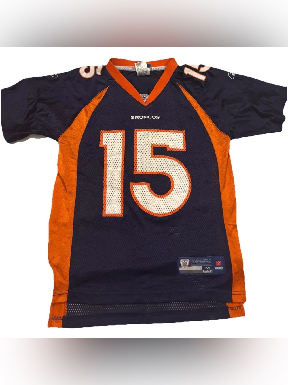 Reebok On Field VTG Denver Broncos Tim Tebow #15 Jersey Youth SZ.M